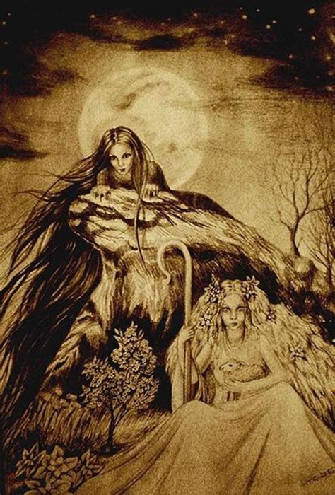 goddess versona|A Cycle of Life and Death: Slavic Goddesses Morana and Vesna.